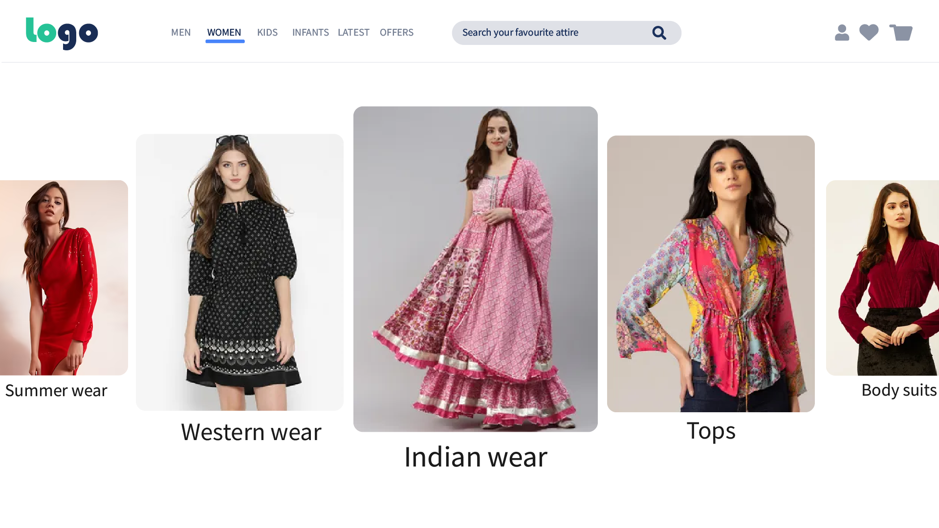 Kiosk Home Screen showcasing Category Discovery and Occasion-based browsing
